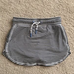 Vineyard Vines Navy & White Striped Sankaty Skort Little Girls Size XS (3-4)